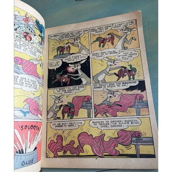 VINTAGE DC COMICS C-24 RUDOLPH THE RED NOSED REINDEER CHRISTMAS ISSUE DEC. 1973 - Picture 5 of 8